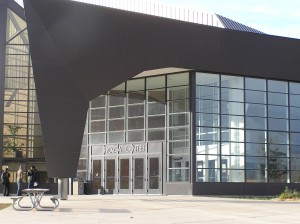 Rozsa Center Lobby Exterior